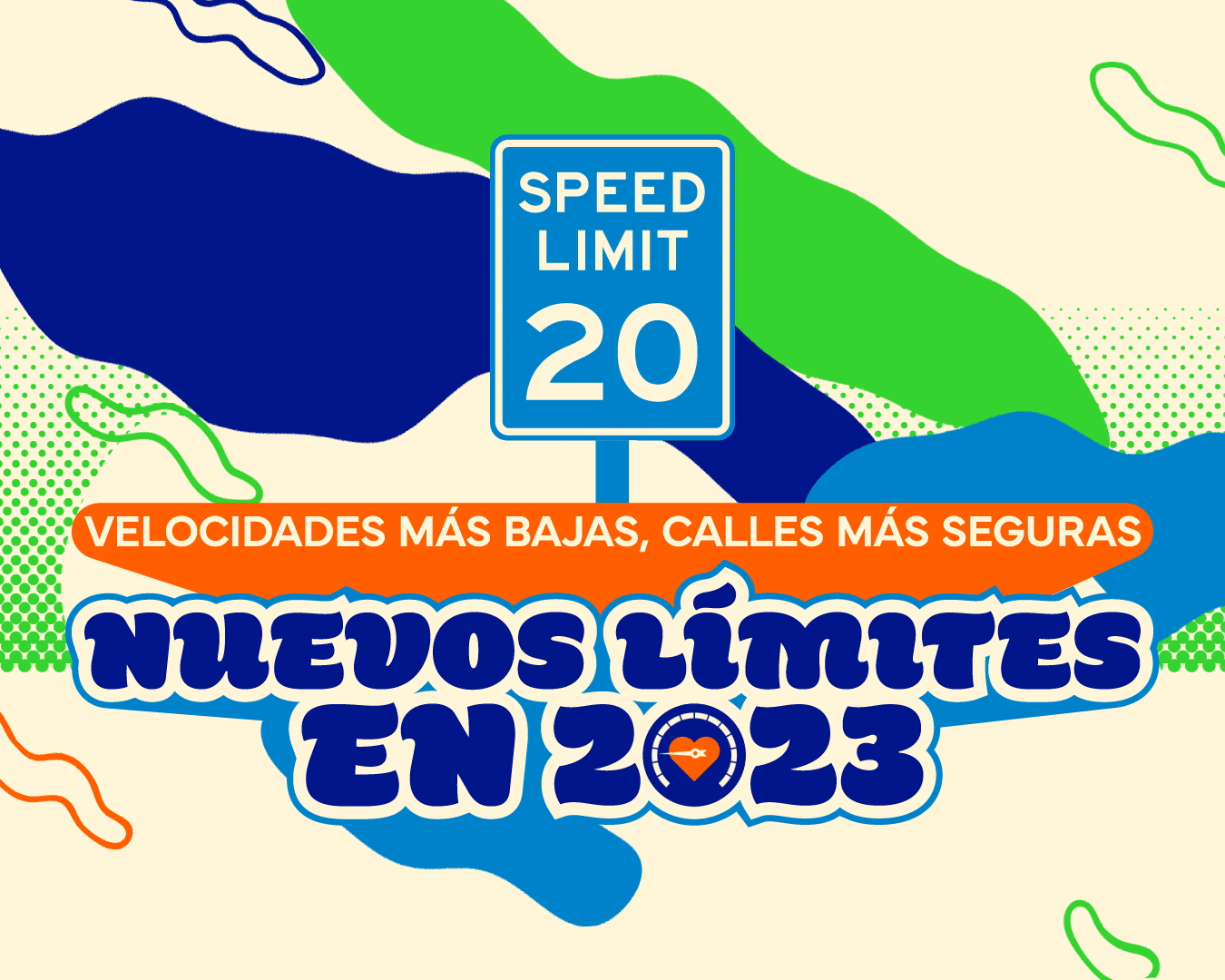 City of Tacoma speed reduction campaign animated GIF in Spanish