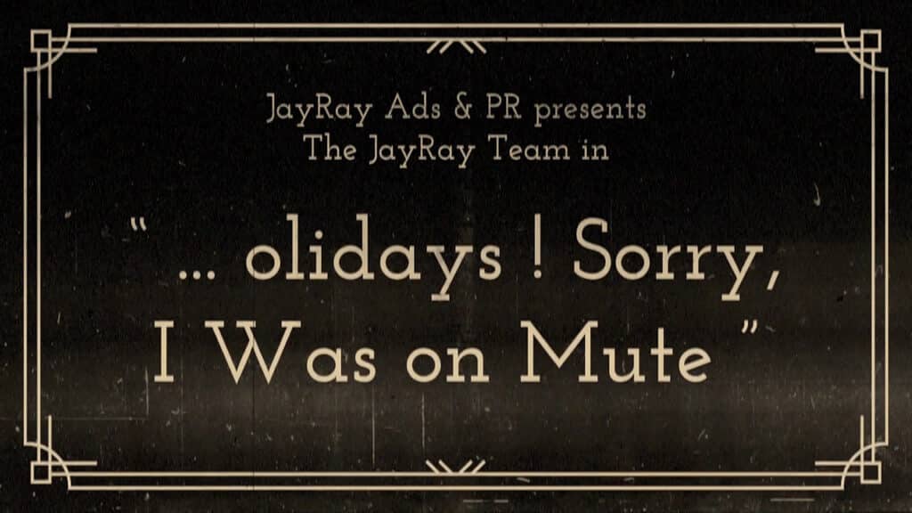 2020 JayRay Holiday Card