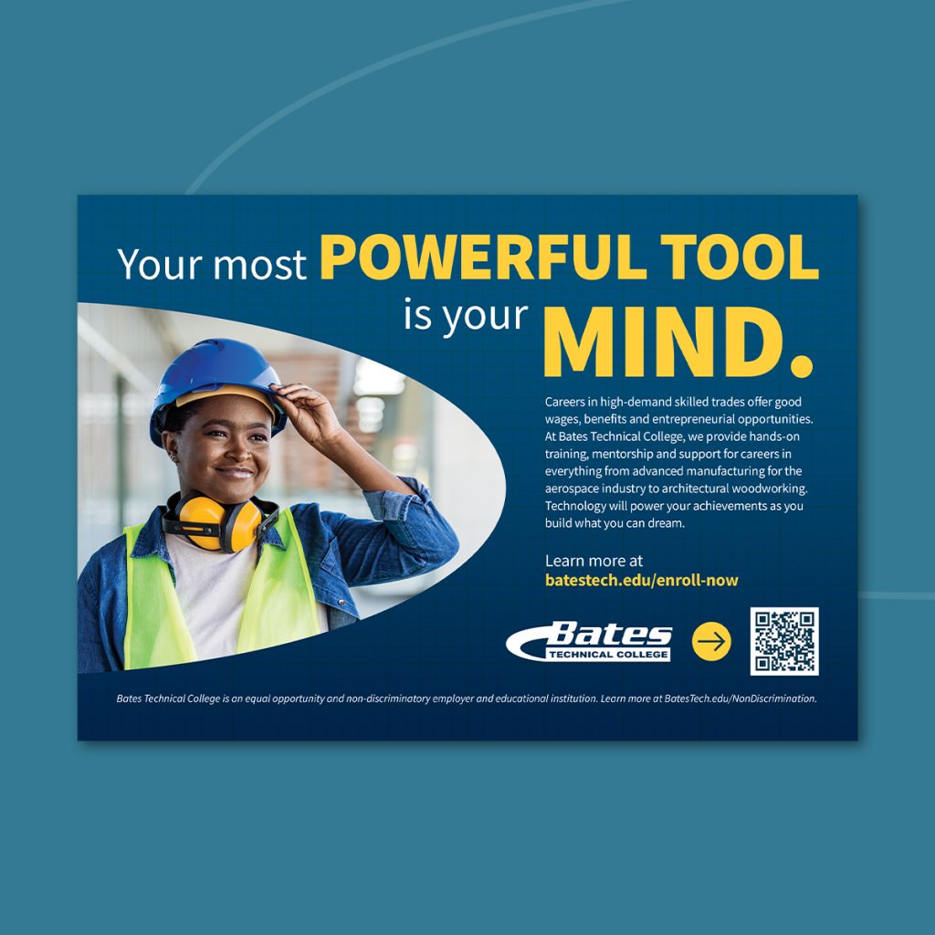 Bates Technical College print advertisement