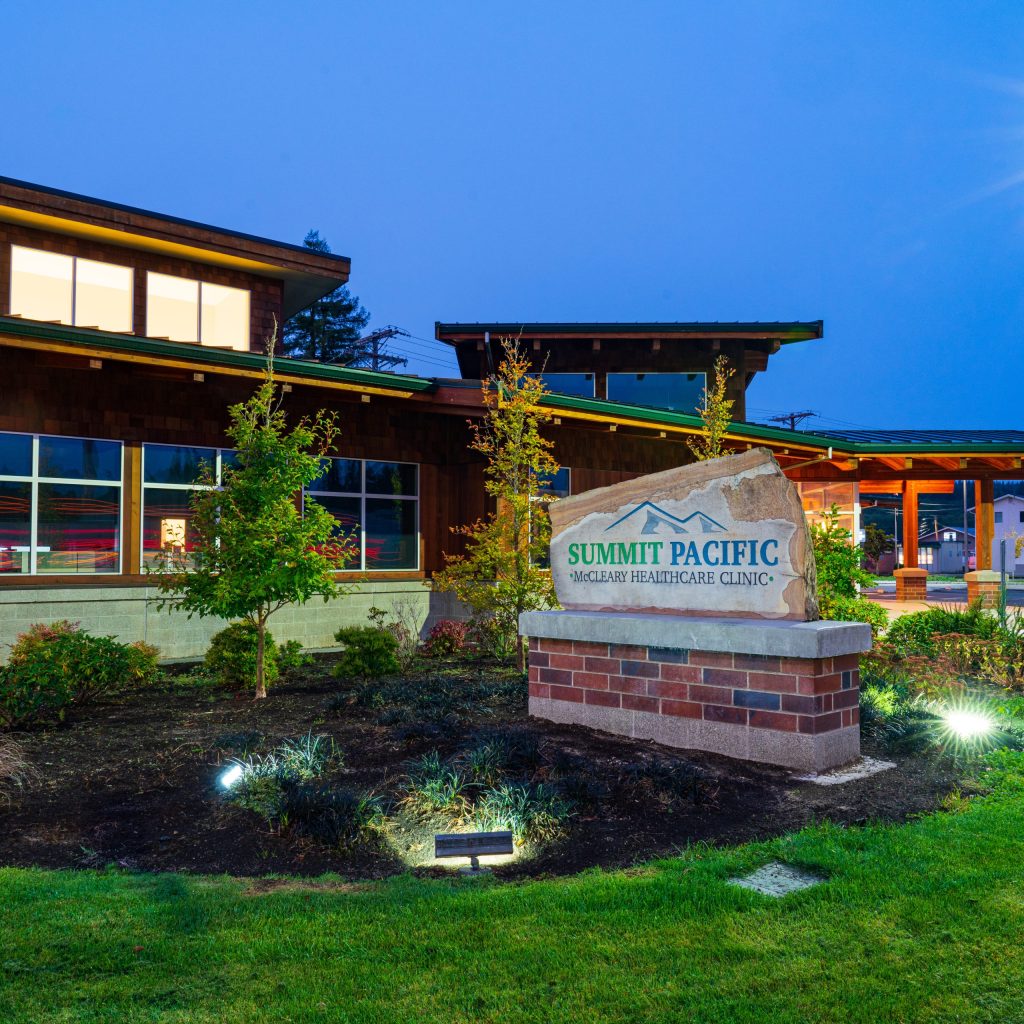 Photo of the exterior of Summit Pacific Medical Center