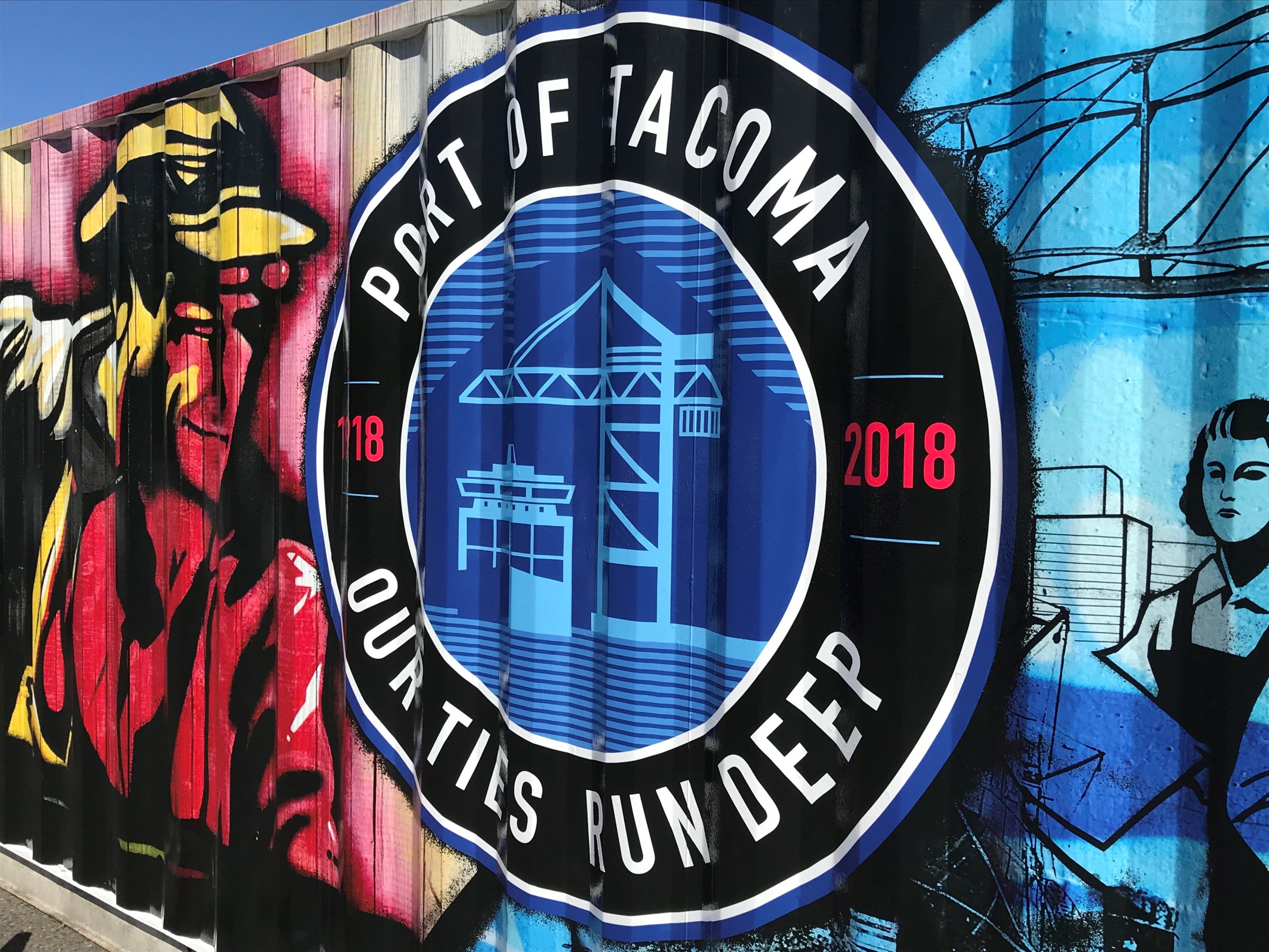 photo of Port of Tacoma Container design